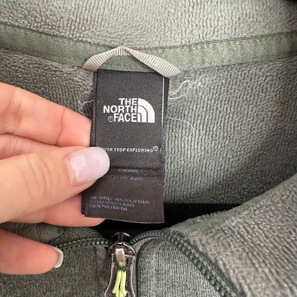 The North Face Women's Agave Full Zip in Laurel Wreath Green Heather Size XXL - Picture 3 of 8